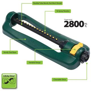 2800 sq. ft. Oscillating Sprinkler 30260