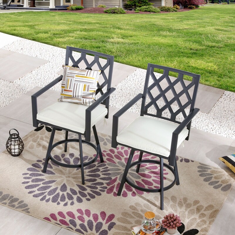 Patio Festival 11 Piece Outdoor Patio Bar Height Dining Set