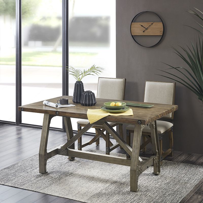 INK+IVY Lancaster Adjustable Dining Table