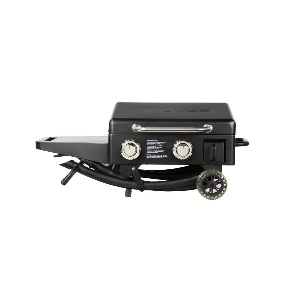 Pit Boss Griddle Propane Gas Tabletop 2 Burner with Legs ;