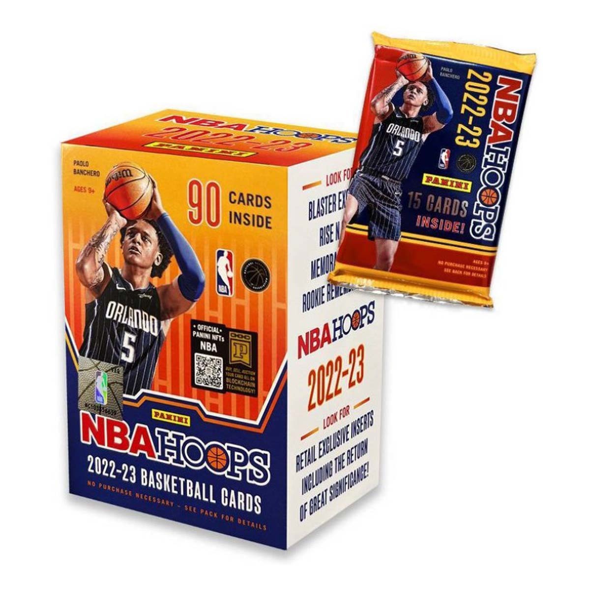 2022-2023 Panini HOOPS Basketball Trading Cards Blaster Box