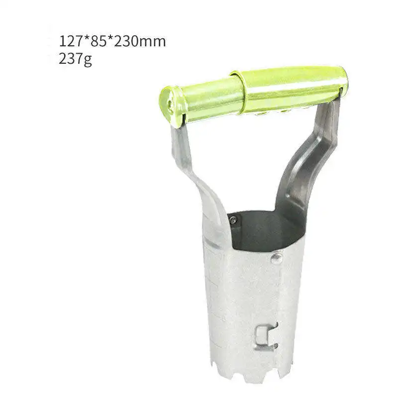 Plastic Handle Bulb Transplanter with Depth Mark Standard Potato Planter Transplant Seedlings Tools