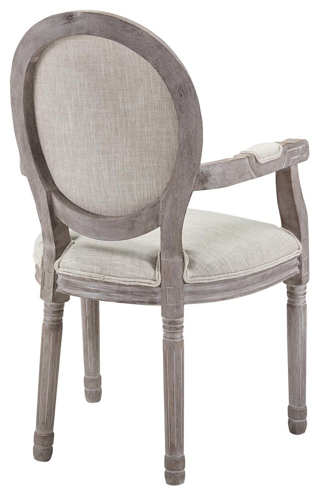 Country Farm House Dining Vintage Style Side Chair Armchair  Fabric   French Country   Dining Chairs   by House Bound  Houzz