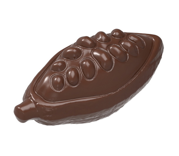 Chocolate World CW1624 Chocolate mould cacao bean ...