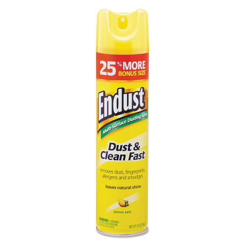 Diversey Endust Multi-Surface Dusting and Cleaning Spray | Lemon Zest | DVOCB508171EA