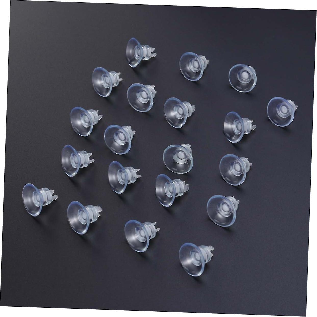 30pcs Suction Cups Sucker Airline Tube Clip Airline Tube Holder Suction Bowls Tube Clamp Fish Sticks