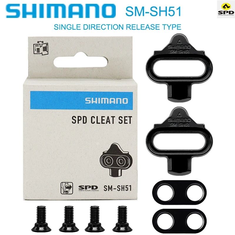 Shimano SPD SH56 SH51 MTB Bike Pedal Cleats Single Release Multi Release Pedal Cleat Cycling Shoe Cleat Parts for M520 M540 M505