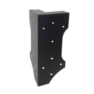 Panacea Raised Bed Black Metal Corner Brackets to Build your Own Raised Bed (Set of 4) 89584