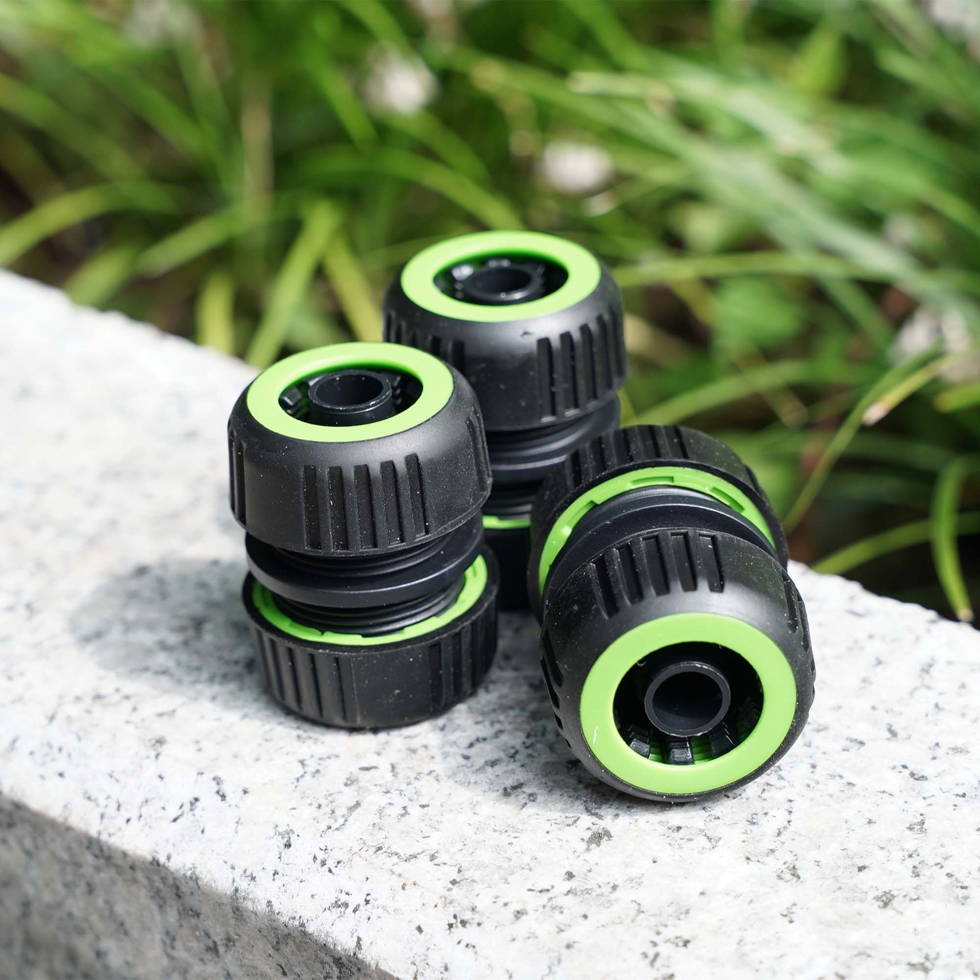 FUNJEE Garden Hose Plastic Repair Connector Fitting for 1/2