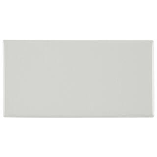 Daltile Restore 3 in. x 6 in. Glazed Ceramic Ash Gray Subway Tile (12.5 sq. ft.  case) X11436MOD1P2