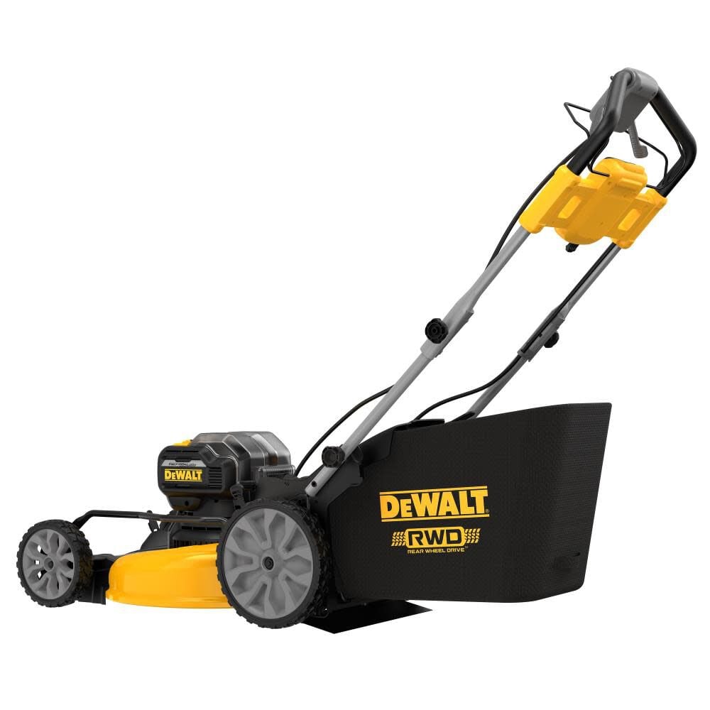 DEWALT 2X20V MAX* Lawn Mower Kit Brushless Cordless 21 1/2" Rear Wheel Drive Self Propelled DCMWSP255Y2 from DEWALT