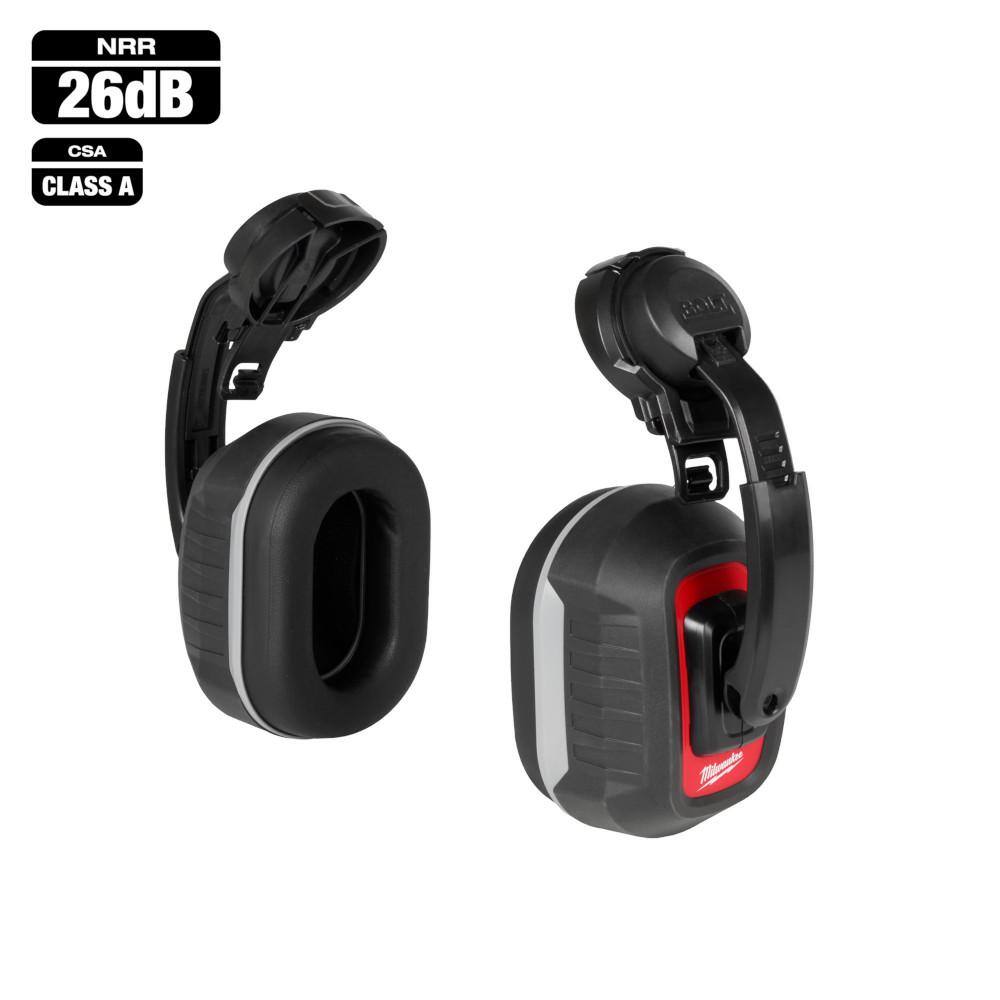 MW BOLT Earmuffs with Noise Reduction Rating of 26 dB 48-73-3251