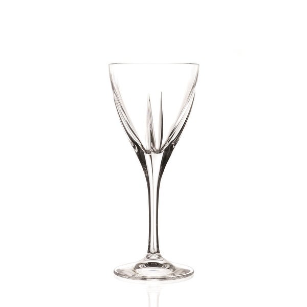 Wine Goblet - Water Glass - Glasses - Set of 6 - 8.5 oz. - by Majestic Gifts Inc. - Made in Europe