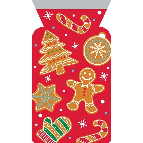 Gingerbread Christmas Party Favor Bags