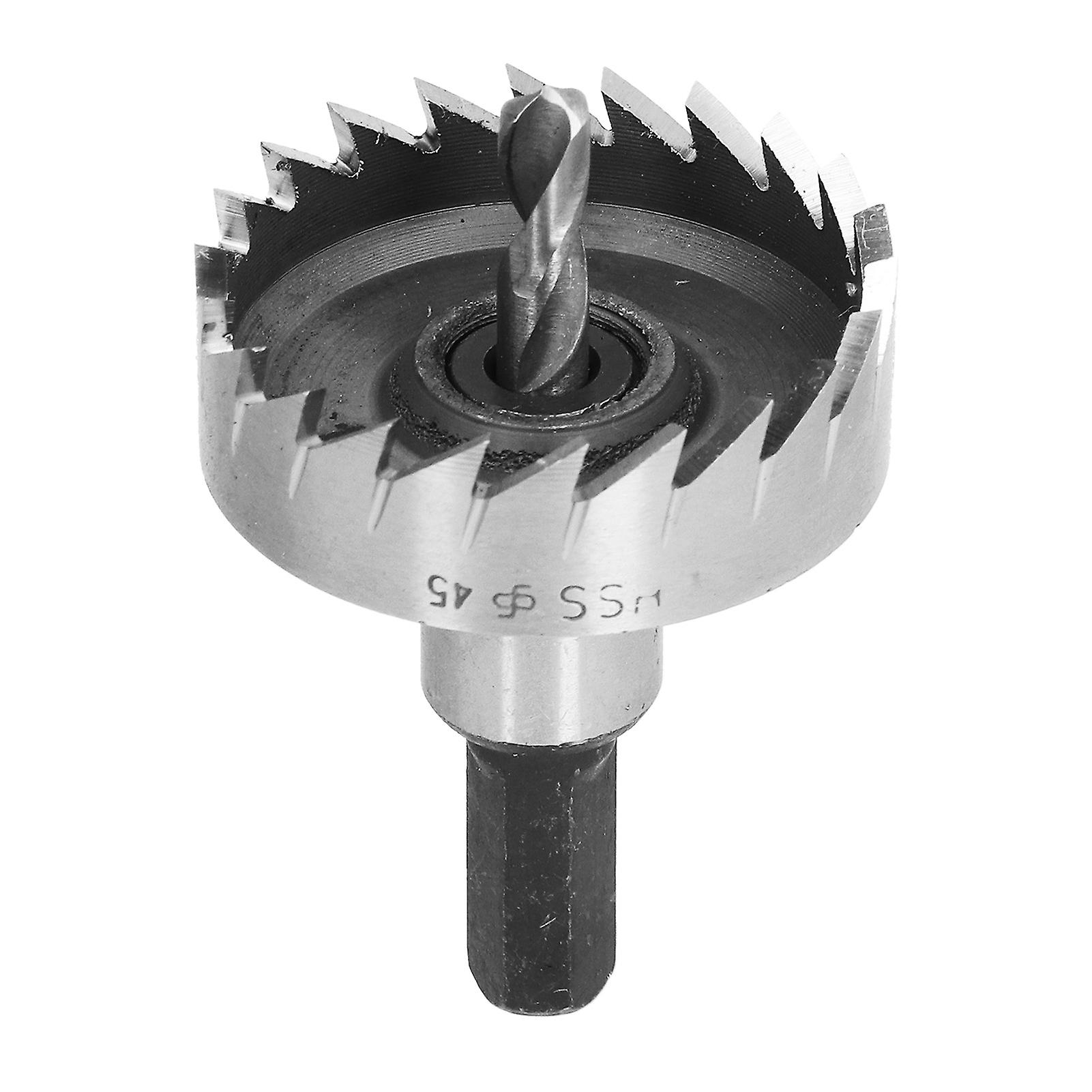 45mm / 1.7in Hss Hole Saw High Speed Steel Hole Saw Cutting Tool For Metal Copper Stainless Steel Iron Plate