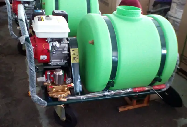 Petrol Powered Cart Type High Pressure Agricultural Disinfection Sprayer