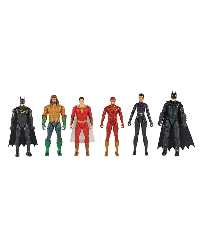 DC Comics Dc Theatrical Multi-Pack Limited Edition  6 Iconic Super Hero Action Figures 4 Tall