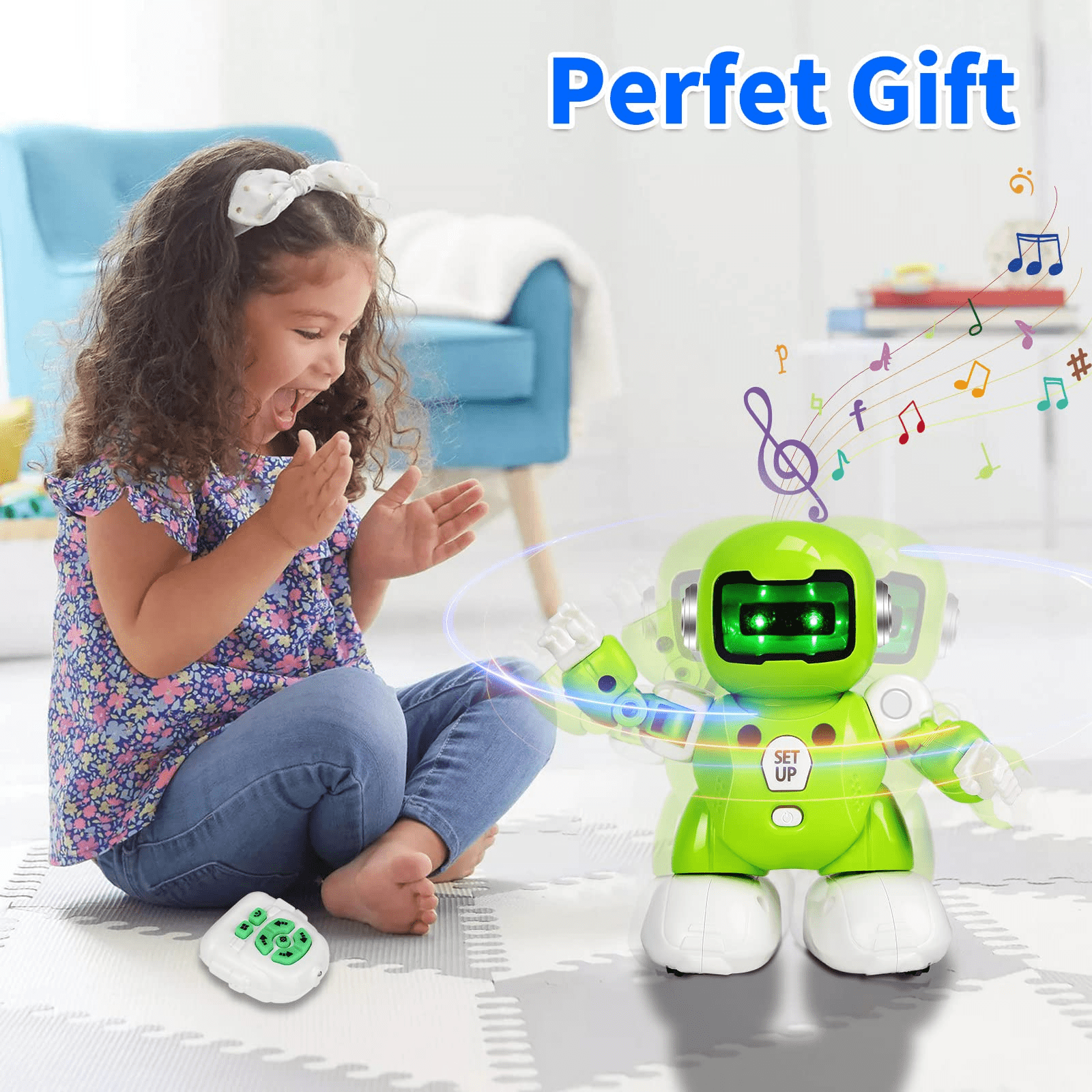 Electronic  Play  Football Robot Toys for 6-12 Year Old Boys Girls， Easter Gifts Robot for Kids Remote Control Soccer Toys for Kids，STEM Projects Educational Toys for 6-15 Year Girls Boys