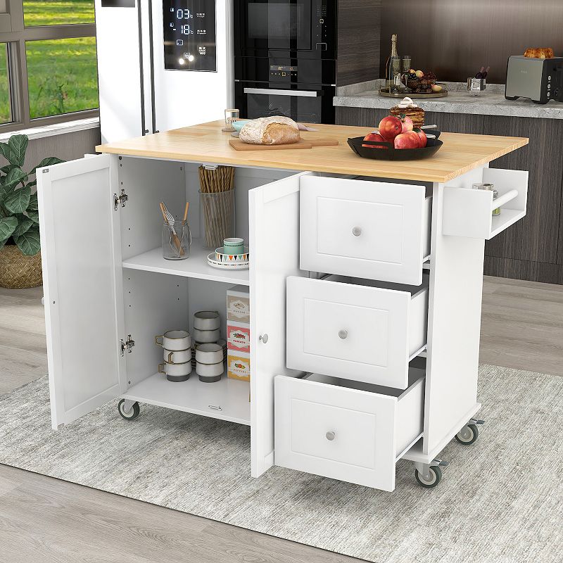 Merax Mobile Kitchen Island and Carts