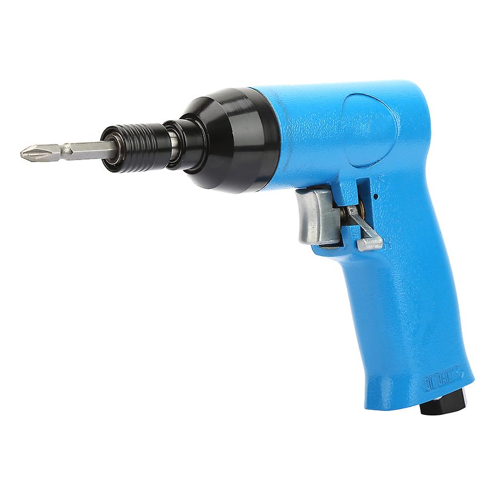 1/4'' Pneumatic Air Screwdriver Tool Pistol Shape Clutch Grip Reversible Screwdriver 1000rpm