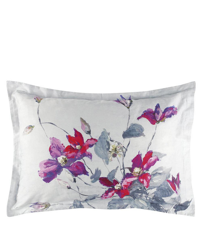 Designers Guild Caprifoglio Argento Queen Sham