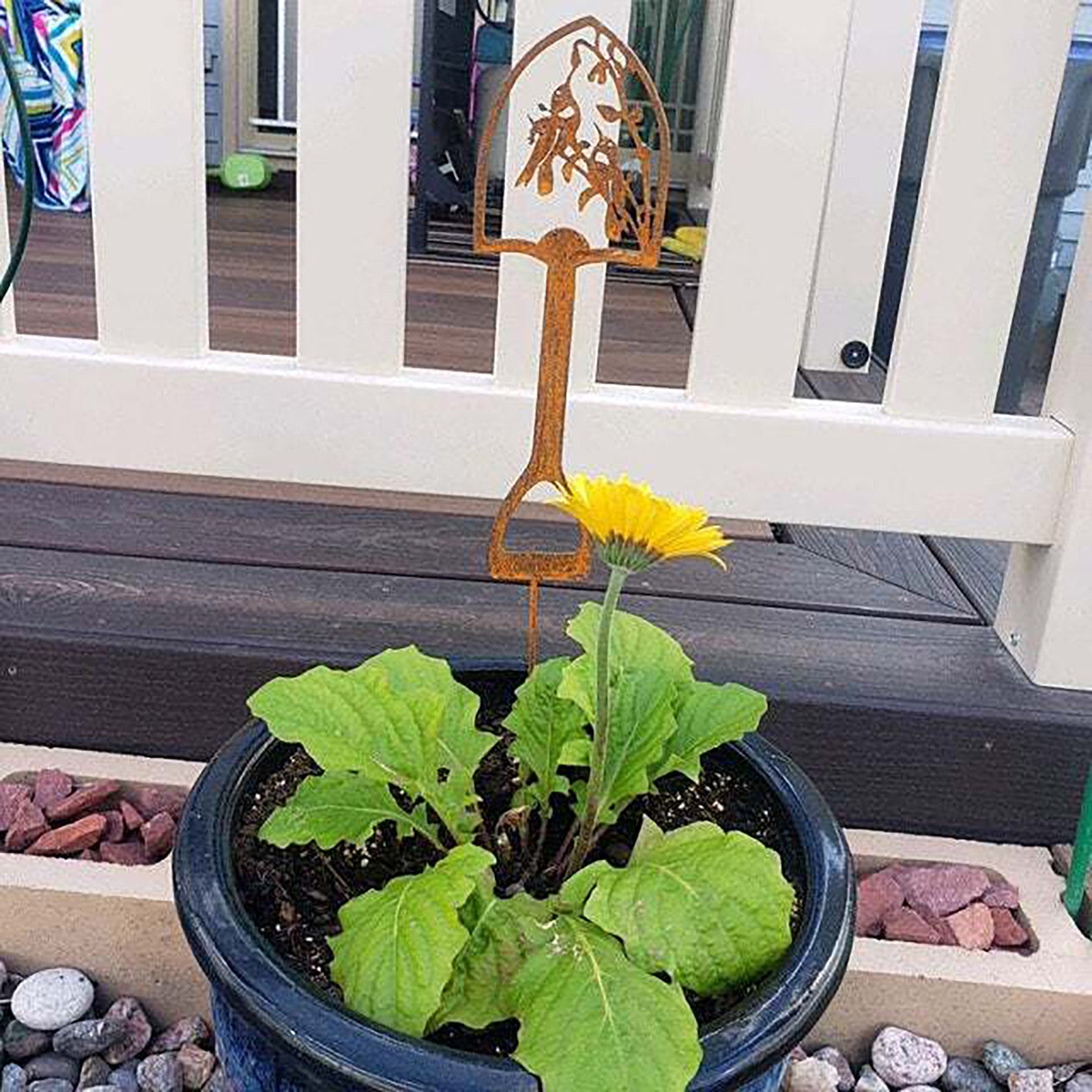 Desktop Ornament Metal Small Shovel Garden Recycling Great Gift For Gardeners