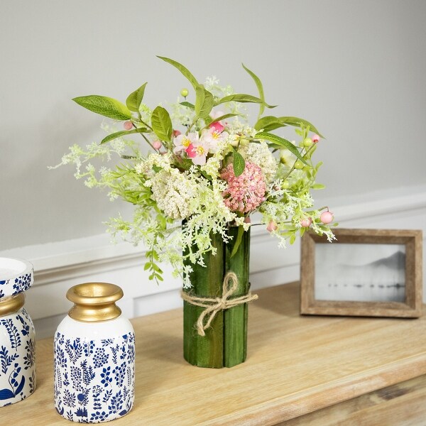 Hydrangea and Berry Floral Spring Bouquet