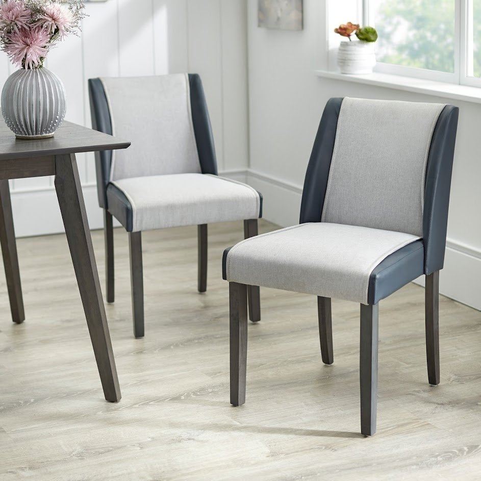 angelo:HOME Dining Chairs - Grayson  set of 2 (grey)