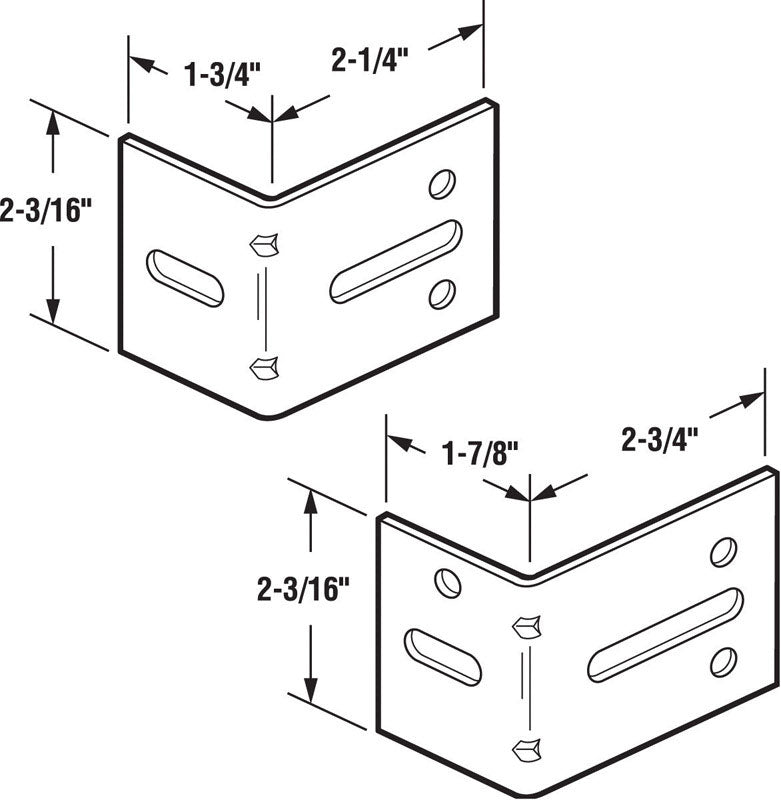 BRACKET TRACK GARAGE CD2