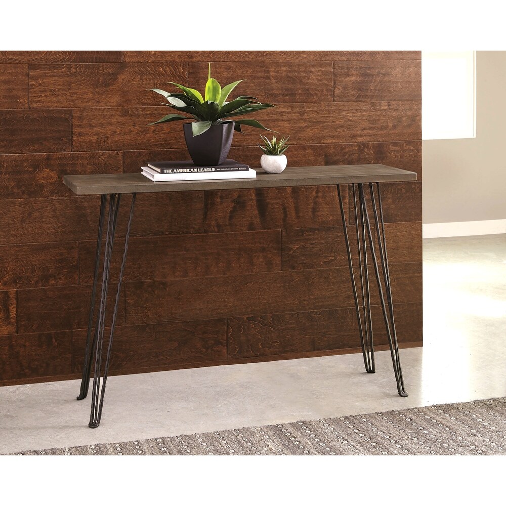 Modern Industrial Design Accent Console Table