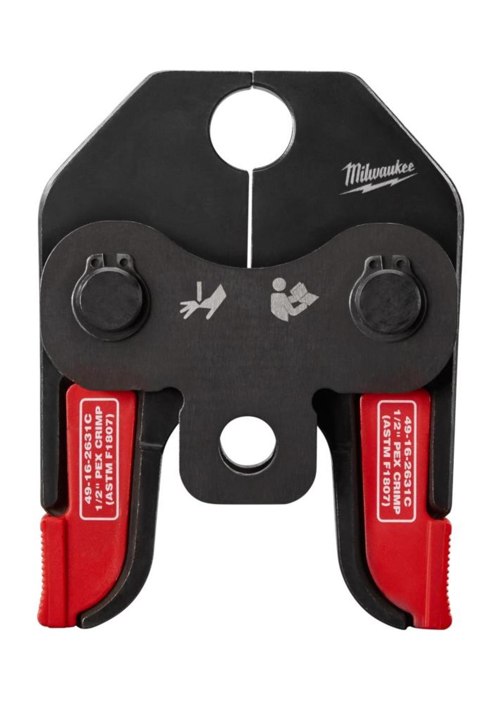 Milwaukee M18 1/2 In. PEX Crimp Jaw for M18 Short Throw Press Tool 49-16-2631C from Milwaukee