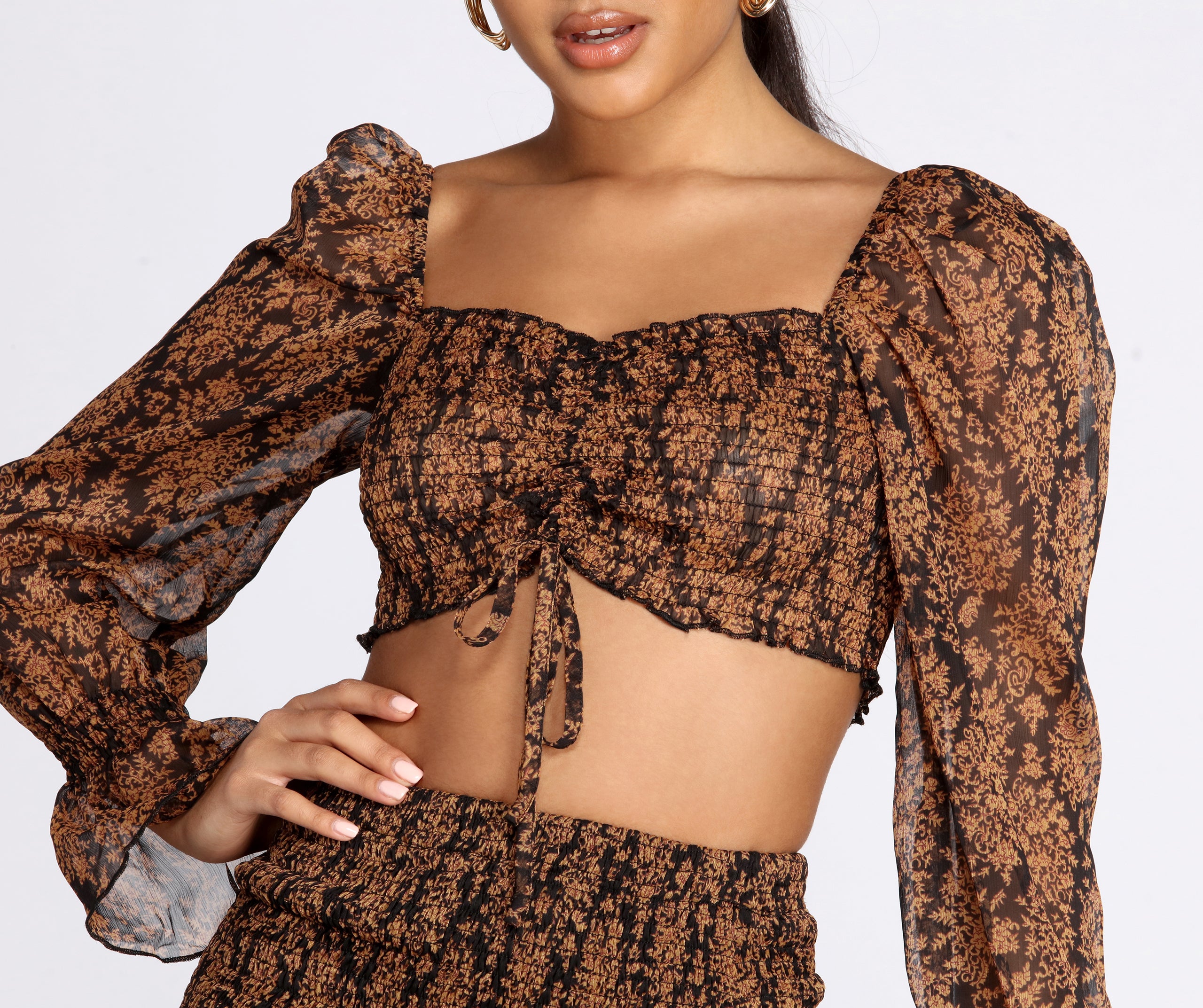 Autumn Affair Crop Top