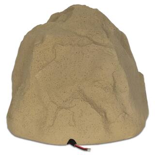 Theater Solutions by Goldwood Outdoor Sandstone 8 in. Rock 2-Speaker Set for Yard Deck 2R8S