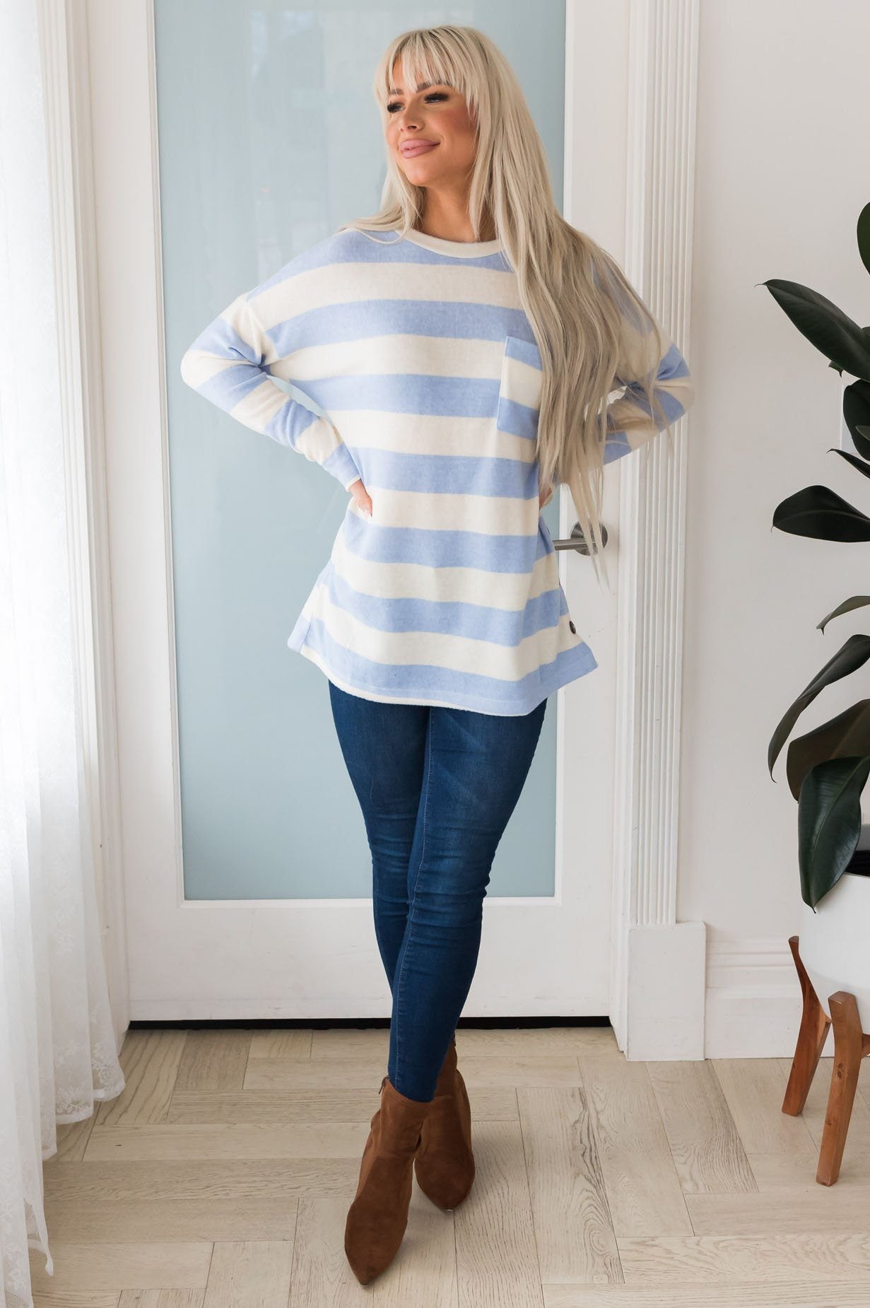 Cuddly Classic Modest Blouse