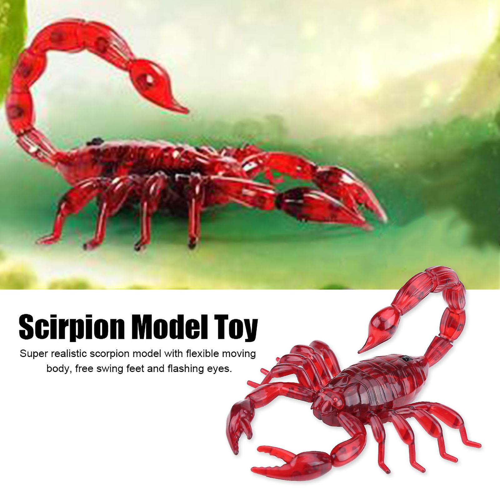 Infrared Remote Control Scorpion Model Toy Rc Animal Christmas Present Gift For Kids