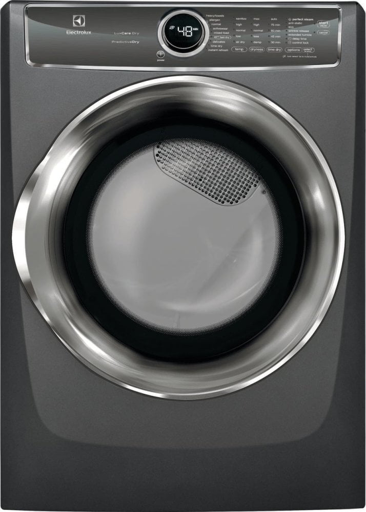 Electrolux EFME627UTT Front Load Perfect Steam™ Electric Dryer With Predictivedry™ And Instant Refresh - 8.0. Cu. Ft.