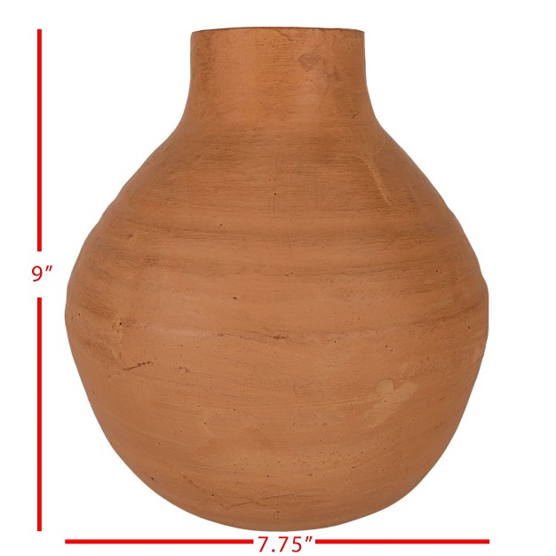 Natural Terracotta Vase Foreside Home amp Garden