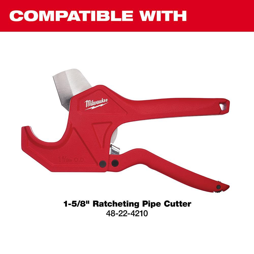 Milwaukee 1-5/8 in. Ratcheting Pipe Cutter Replacement Blade 48-22-4211 from Milwaukee