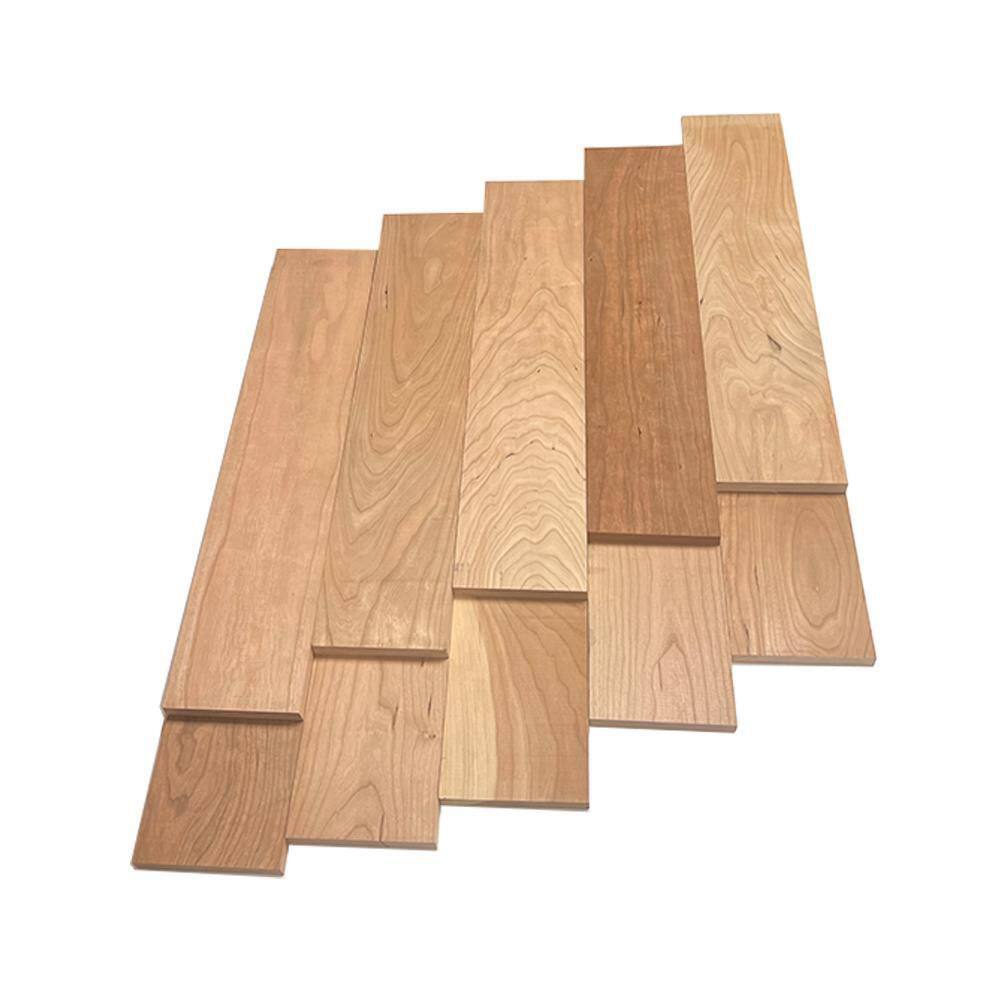 Swaner Hardwood 1 in. x 6 in. x 2 ft. Cherry S4S Board (10-Pack) OL04051624CE10