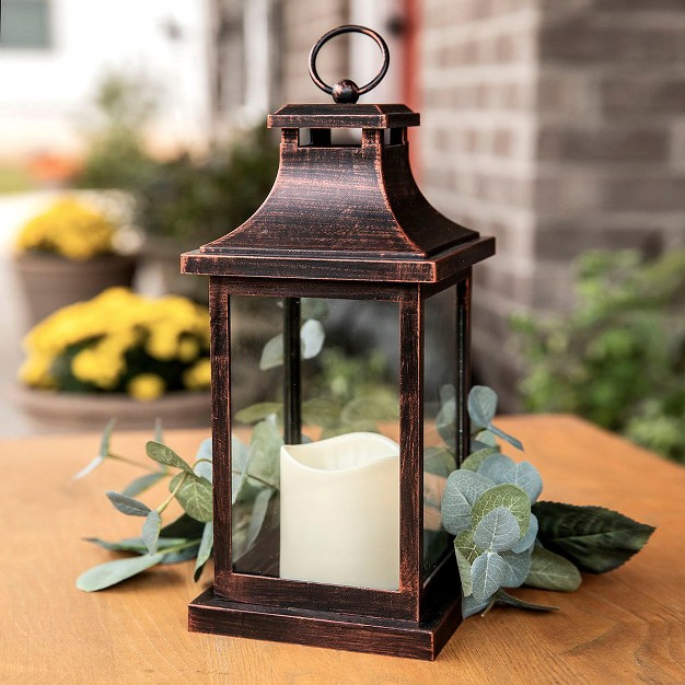 Kate Aspen Led Vintage Decorative Lantern Hampton