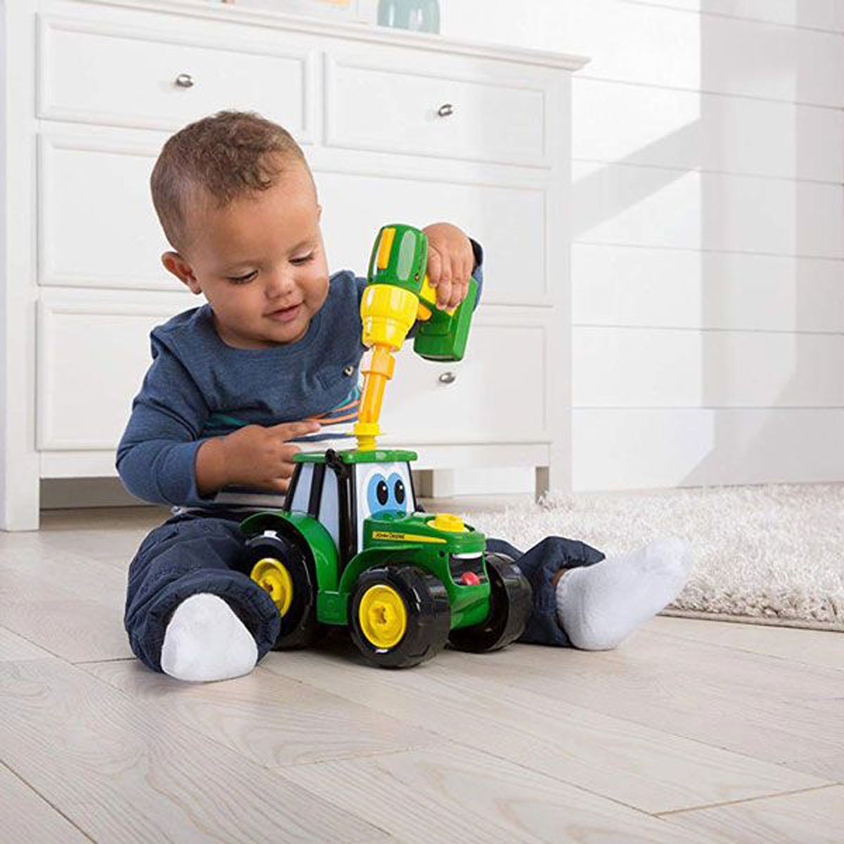 John Deere Build-A-Johnny Tractor Toy