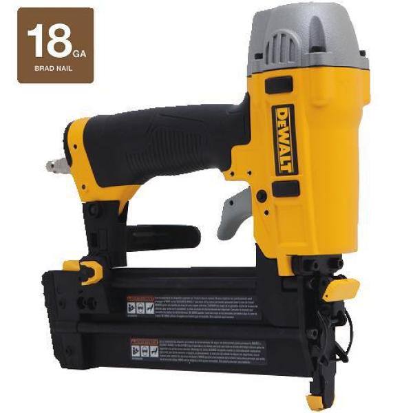 DW 18-Gauge Pneumatic 2 in. Brad Nailer with Carrying Case DWFP12231