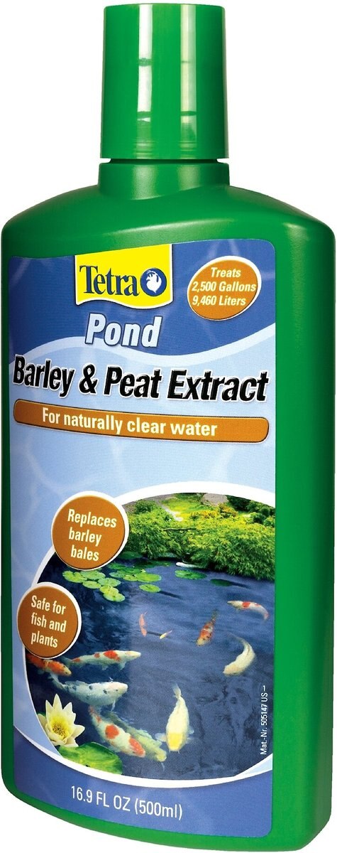 Tetra Pond Barley and Peat Extract Clear Water Treatment