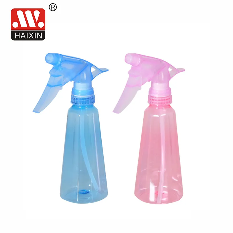 Haixing wholesale clear water sprayer bottle garden flower one hand pressure sprayer