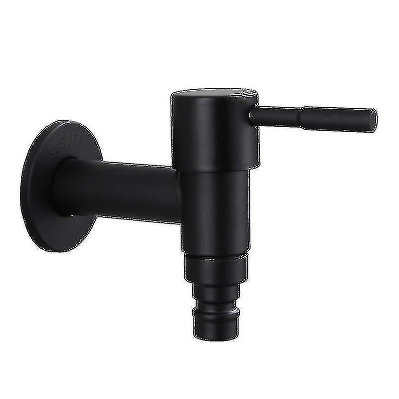 Less Steel Mounted En Faucet， 1 Piece Mounted Faucet， G1/2 Inch Balcony， Bath， Kit， En Faucet () Jb5