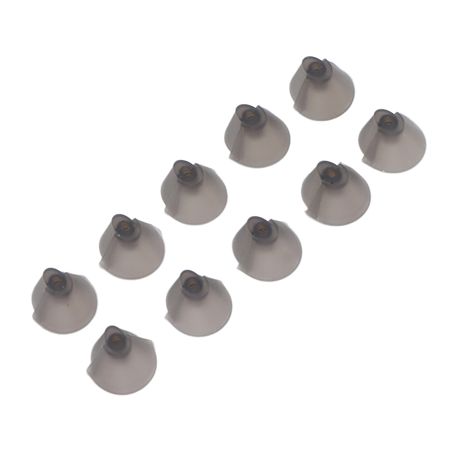 10pcs Hearing Aid Eartips Washable Detachable Static Free Soft Silicone Hearing Aid Domes