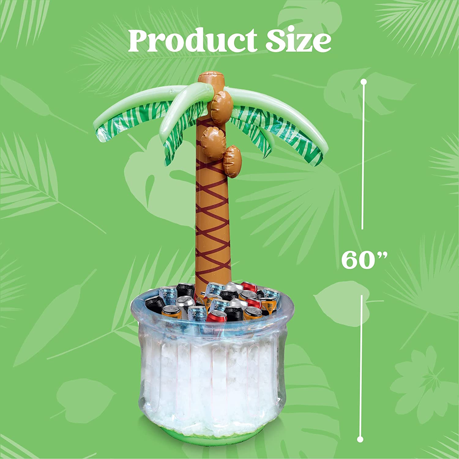 clearance sale - 60in Inflatable Palm Tree Cooler