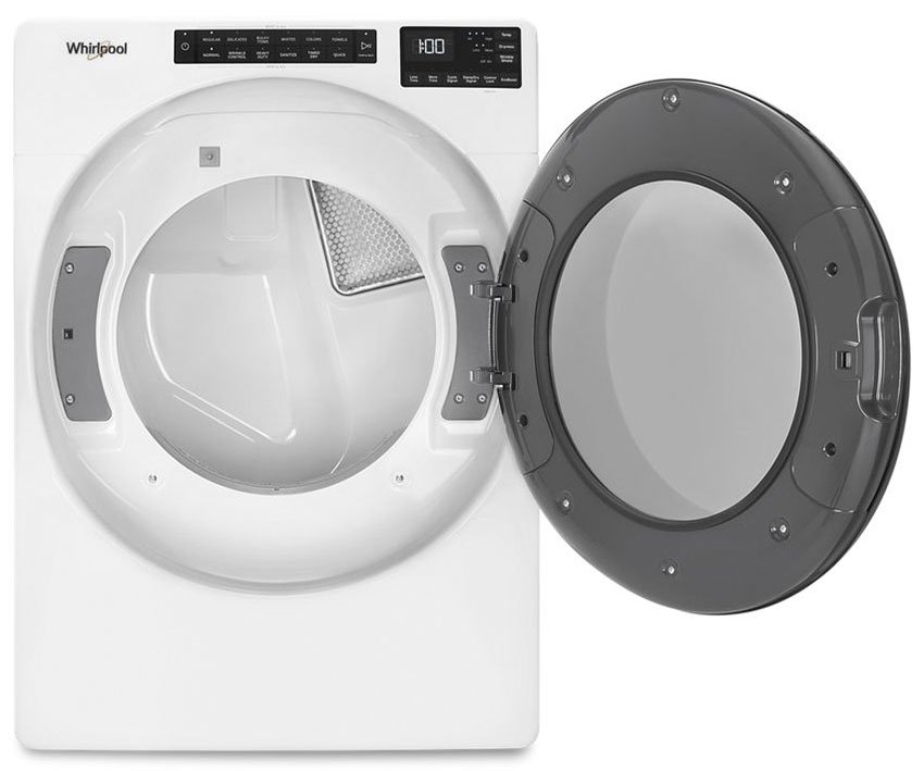 Whirlpool ADA 7.4 Cu. Ft. White Electric Wrinkle Shield Dryer