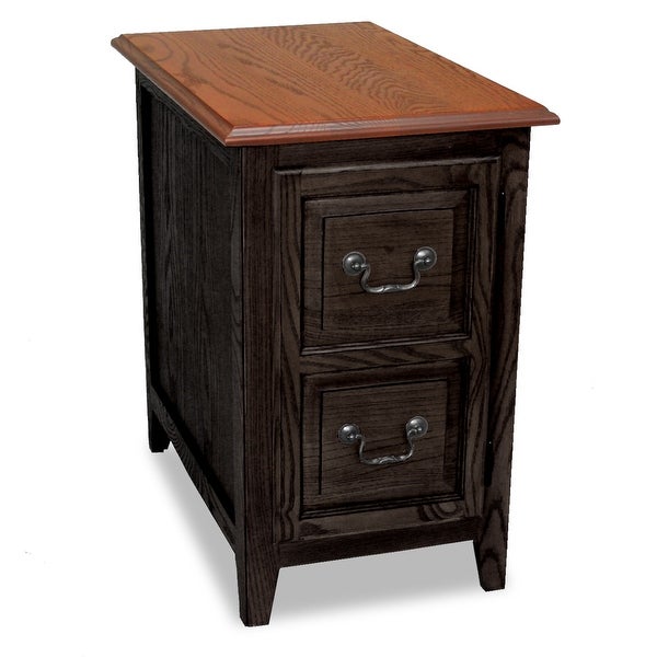 Solid Wood Shaker Cabinet End Table