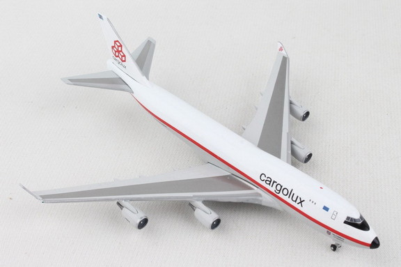 Herpa Cargolux 747 400Erf 1/500 50Th Anniversary R...